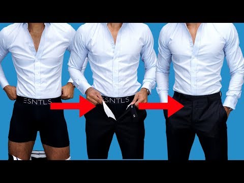 5 HIDDEN Ways To Keep Your Shirt Tucked In ALL Day
