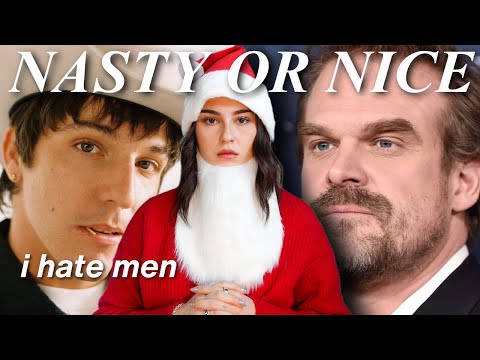 every man on my nasty or nice list for 2025.