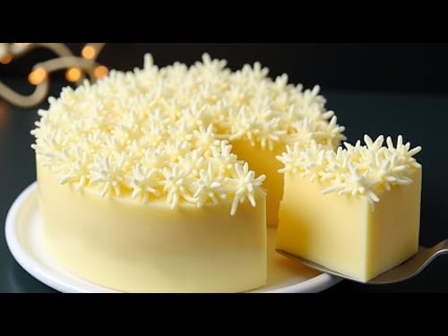 🎄 Weihnachtsdessert in 5 Minuten! NUR MILCH! Kein Backen!