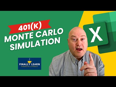 401(k) Portfolio Monte Carlo Simulation in Excel