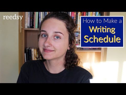 How to Make a Writing Schedule