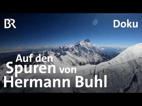Mit Simon Messner auf den Spuren von Hermann Buhl | Bergauf-Bergab | Berge | Doku | BR