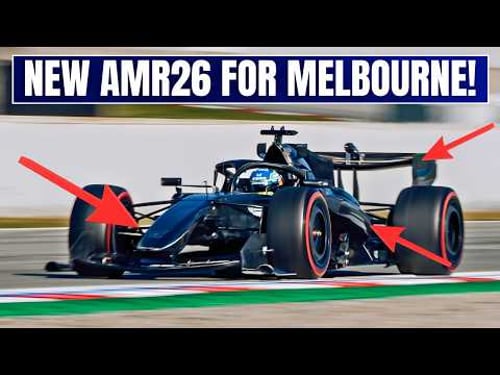 Adrain Newey's Revolutionary AMR26 Bahrain Test Upgrade