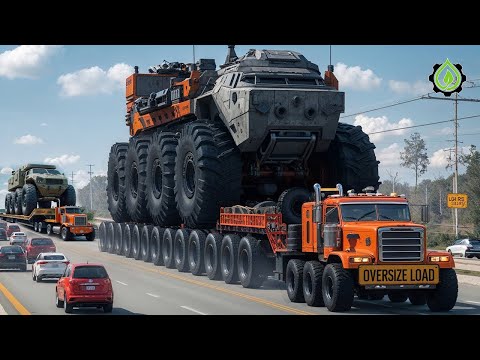 Extreme Dangerous Transport Skill Operations Oversize Truck | Biggest Heavy Equipment Machines #83