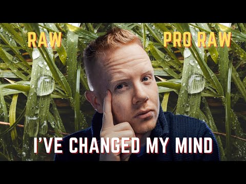 ProRAW vs RAW on iPhone 13 Pro Max // I've Changed my Mind!