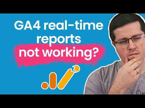 Google Analytics 4 realtime reports not working