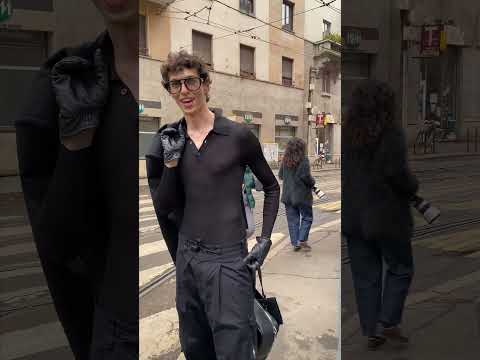 Dolce&Gabbana guests Milan Fashion Week 17/01/26 ๐ฎ๐น #italy #milan #mfw #shorts