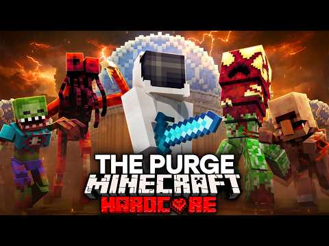 100 Players Simulate Minecraft's Scariest Purge