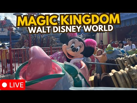 🔴 LIVE: Disney Magic Kingdom Saturday | 12.06.2025 Walt Disney World