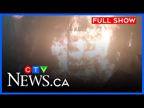 Alleged arson caught on camera | CTV News Winnipeg at Six for November 3, 2025