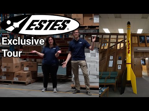 Estes Rockets EXCLUSIVE Tour | Behind the Scenes at a Model Rocket Company