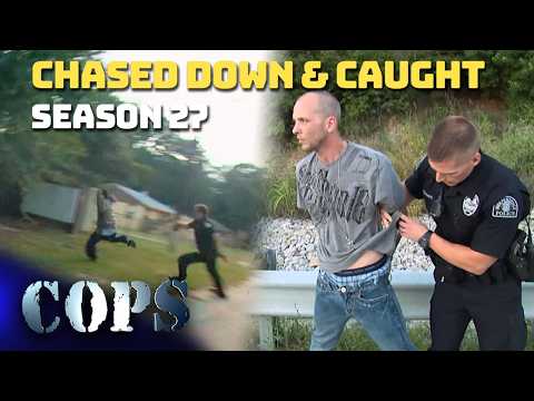 Chased Down & Caught | Season 27 | Compilation | COPS TV Show