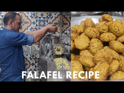 Falafel Recipe | फलाफेल रेसिपी | Falafel Recipe In Hindi | Falafel Chef Khursheed Alam Recipe
