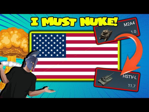 Playing the ENTIRE US LIGHT TANK line BUT I must NUKE - Reserve to Top Tier