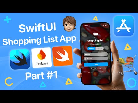 Build a Shopping List App with SwiftUI & Firebase #1 | Firebase Setup & User Authentication π