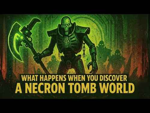 What Happens When You Discover a Necron Tomb World