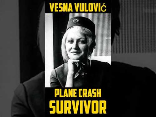 This Lady Fell from the Sky and Lived #horror