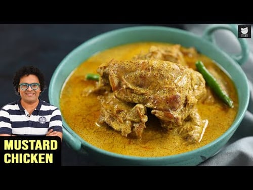 Mustard Chicken | Creamy Mustard Chicken | Chicken Gravy Recipe | Chicken Recipe By Varun Inamdar