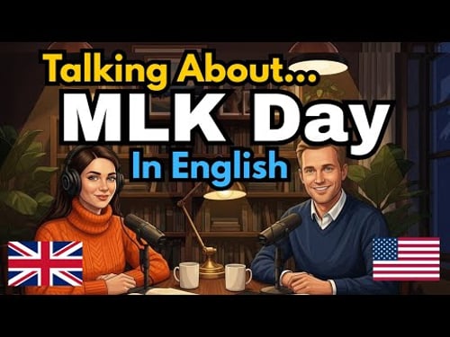 How to Talk About "MLK Day" in English | Easy English Conversation Practice