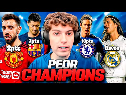 DAVOO XENEIZE REACCIONA A LA PEOR CHAMPIONS DE CADA CAMPEON (1992-2025)