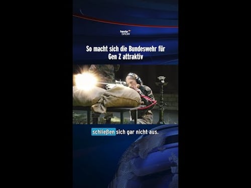 So macht sich die Bundeswehr für Gen Z attraktiv | heute-show #shorts