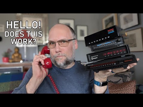How to use phones and modems like it's 1992
