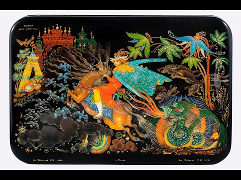 Искусство Палехской лаковой миниатюры – история, традиции, современность. Мастерская «Духанин»