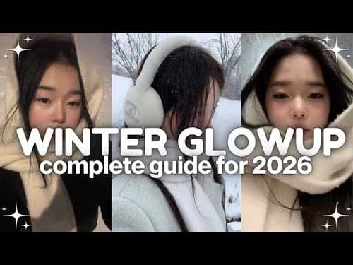 how to GLOW UP in winters for new year 2026 ⚝