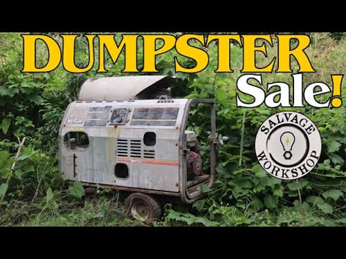 Saving a FORGOTTEN Hot Pressure Washer ~ Will it EVER Spray Again? ~ Part 1