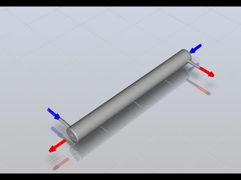 Simple Heat Exchanger - Ansys FLUENT