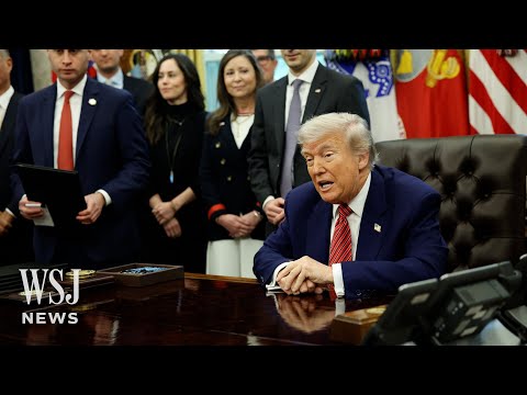 Trump Claims Harvard’s International Students Need Remedial Math | WSJ News