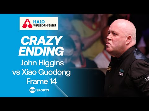 Unbelievable ending to a frame 🤯 John Higgins vs Xiao Guodong | 2025 Halo World Championship