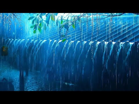 Beat Stress & Goodbye Insomnia in 3 Minutes | Heavy Rain & Thunder Sounds at Night on a Tin Roof