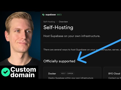 Supabase Self-Hosting EASY (Coolify, VPS, local, Next.js)
