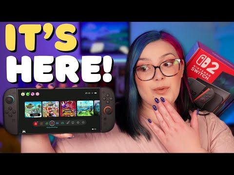 The Nintendo Switch 2 Is FINALLY Here! (Unboxing and Gameplay!)