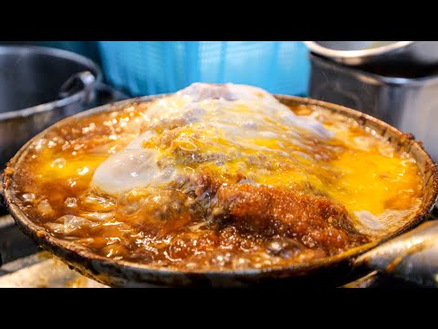 800g Monster Katsudon! Osaka’s 46-Year Pork Cutlet Legend Restaurant Draws Endless Crowds!