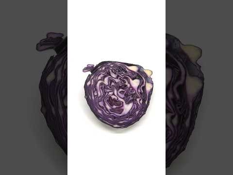 Using a cabbage to do some chemistry