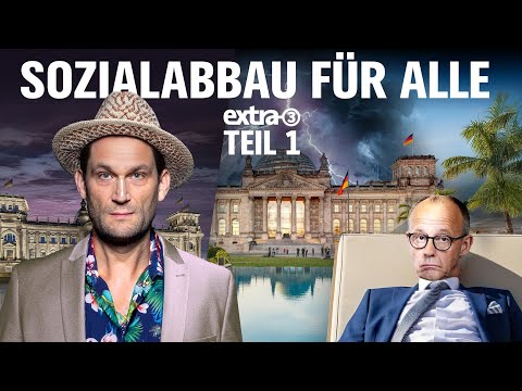 Streit ums Bürgergeld | Blaue Flecken bei Trump | extra 3 vom 28.08.2025 · Teil 1/2