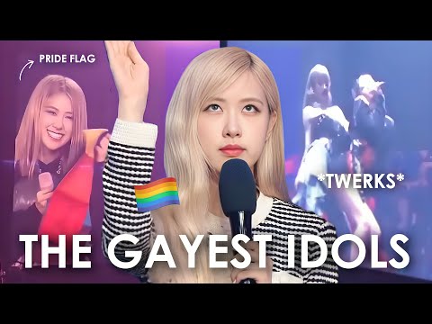 the GAYEST moments of blackpink