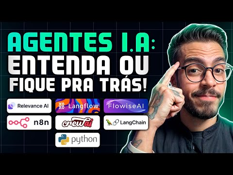 O que são AGENTES de IA: ENTENDA DO ZERO + APPS!