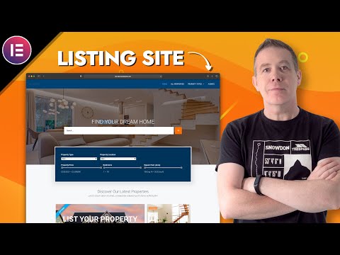 Create a Listing Website WordPress & JetEngine | Real Estate Website in WordPress Elementor