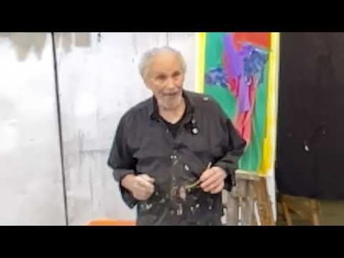 Frank O'Cain: How to use paper collage to investigate color combinations for an abstract painting.