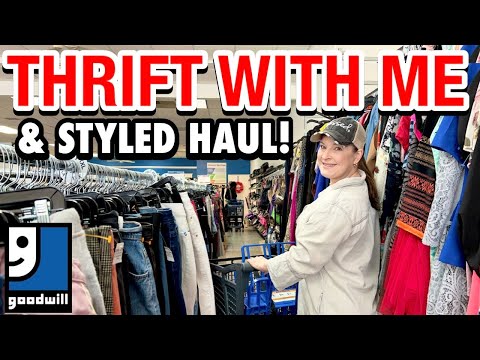 Did I just get lucky THRIFTING GOODWILL?! THRIFT SHOPPING HOME DECOR AND THRIFT HAUL