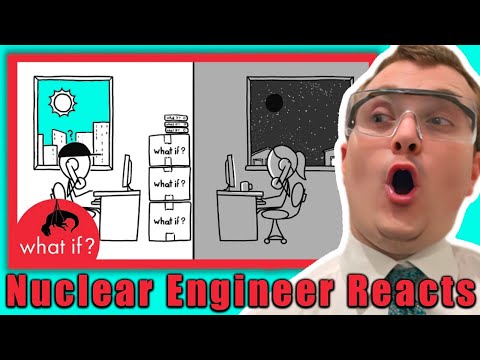What if the sun suddenly went out? - Nuclear Engineer Reacts to XKCD