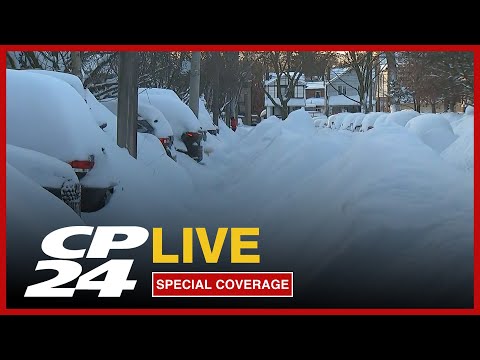 CP24 special coverage: Toronto digs out from massive snowstorm