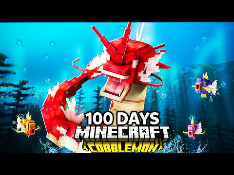 I Spent 100 Days in the NEW COBBLEMON 1.7 UPDATE! (Minecraft Pokemon)