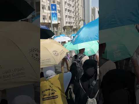 Pilgrims brave extreme heat for final Hajj rites in Mecca