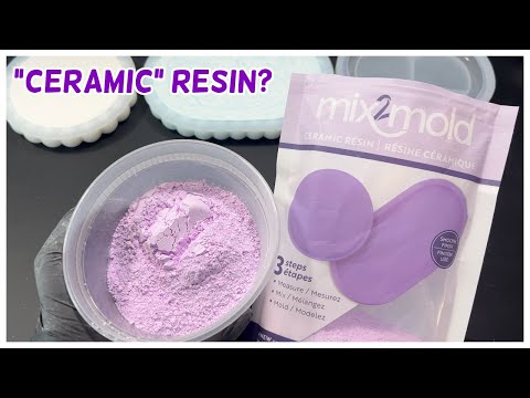 ECO "RESIN" at MICHAELS? | Trying MIX 2 MOLD "Ceramic" Resin by Brea Reese #Mix2Mold