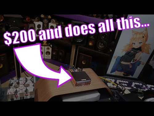 The Topping M50 is a Tiny Desktop Wonder Player/Streamer/Host/Bluetooth/Transport/uPnP/AppControl...