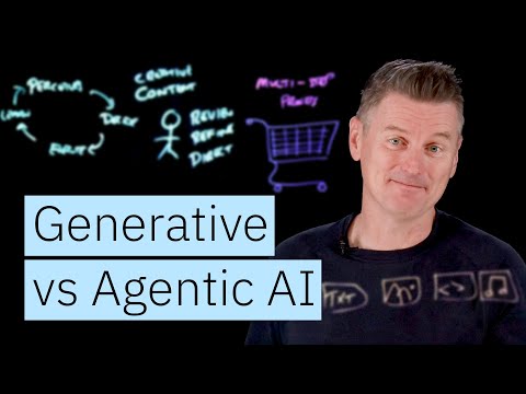 Generative vs Agentic AI: Shaping the Future of AI Collaboration